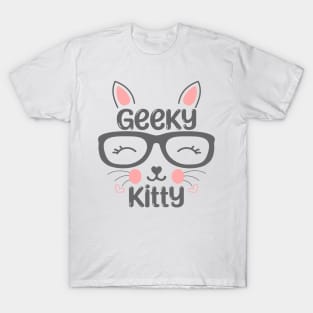 Geeky Kitty T-Shirt